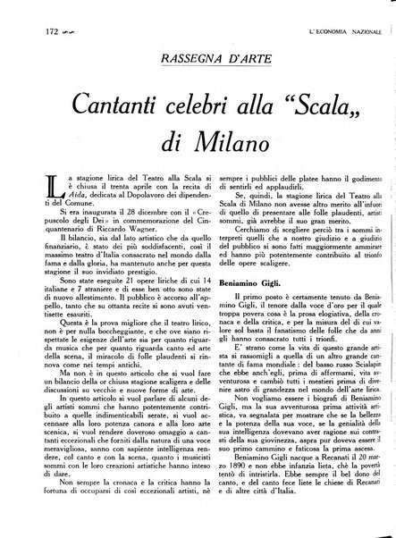 L'economia nazionale rassegna ebdomadaria di politica, commercio, industria, finanza, marina, e assicurazione