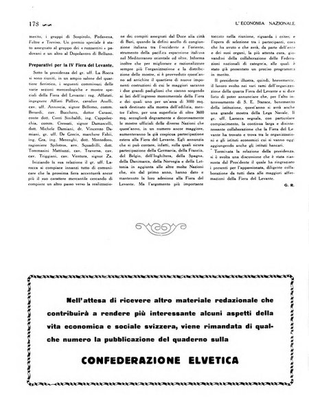 L'economia nazionale rassegna ebdomadaria di politica, commercio, industria, finanza, marina, e assicurazione