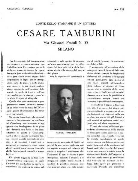 L'economia nazionale rassegna ebdomadaria di politica, commercio, industria, finanza, marina, e assicurazione