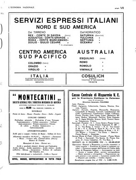 L'economia nazionale rassegna ebdomadaria di politica, commercio, industria, finanza, marina, e assicurazione