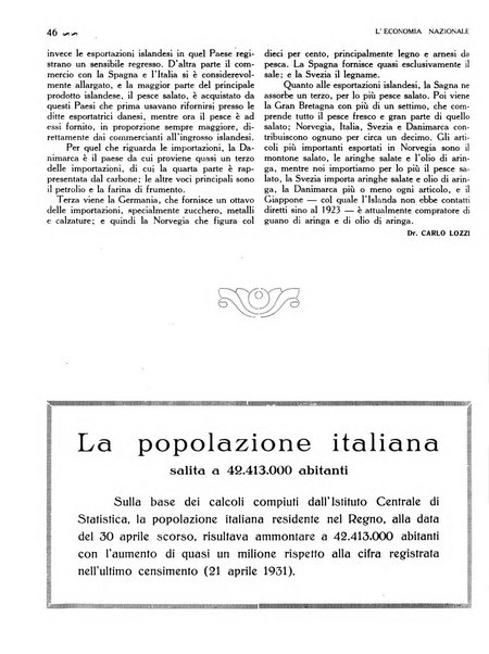 L'economia nazionale rassegna ebdomadaria di politica, commercio, industria, finanza, marina, e assicurazione