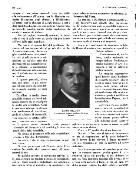 L'economia nazionale rassegna ebdomadaria di politica, commercio, industria, finanza, marina, e assicurazione