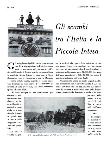 L'economia nazionale rassegna ebdomadaria di politica, commercio, industria, finanza, marina, e assicurazione