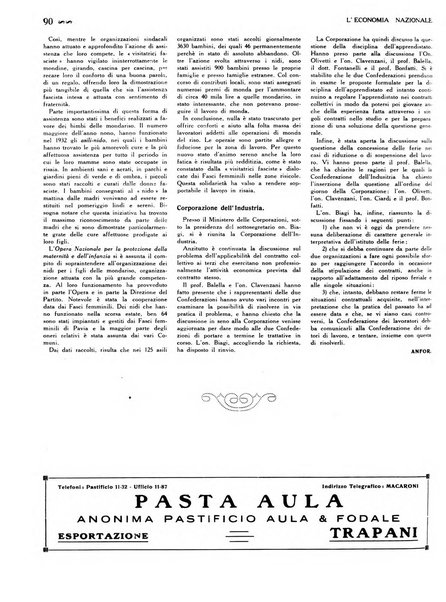 L'economia nazionale rassegna ebdomadaria di politica, commercio, industria, finanza, marina, e assicurazione