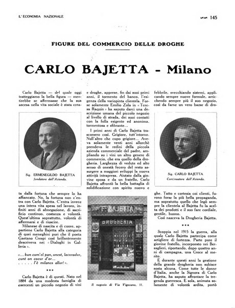 L'economia nazionale rassegna ebdomadaria di politica, commercio, industria, finanza, marina, e assicurazione