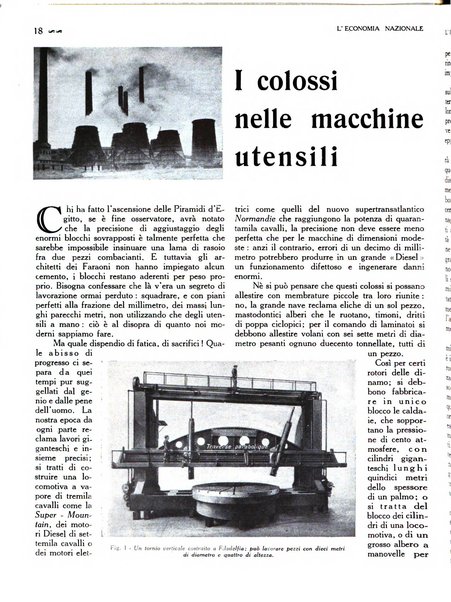 L'economia nazionale rassegna ebdomadaria di politica, commercio, industria, finanza, marina, e assicurazione