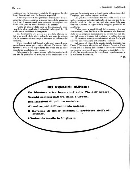 L'economia nazionale rassegna ebdomadaria di politica, commercio, industria, finanza, marina, e assicurazione