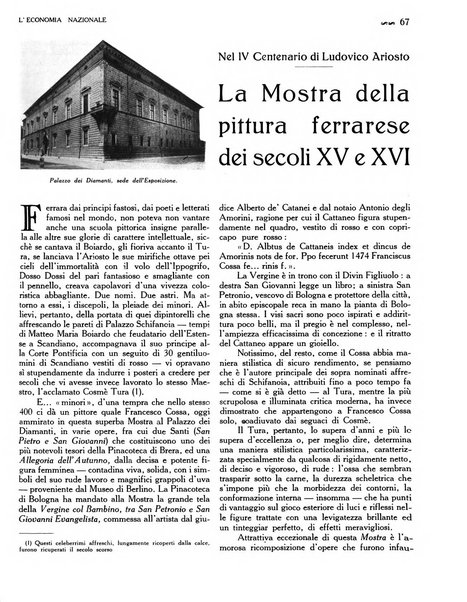 L'economia nazionale rassegna ebdomadaria di politica, commercio, industria, finanza, marina, e assicurazione