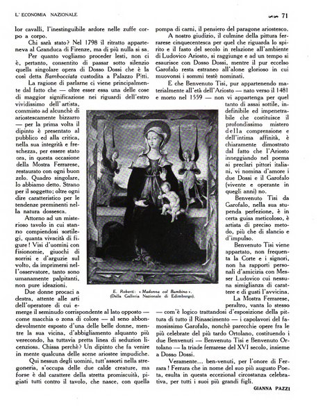 L'economia nazionale rassegna ebdomadaria di politica, commercio, industria, finanza, marina, e assicurazione