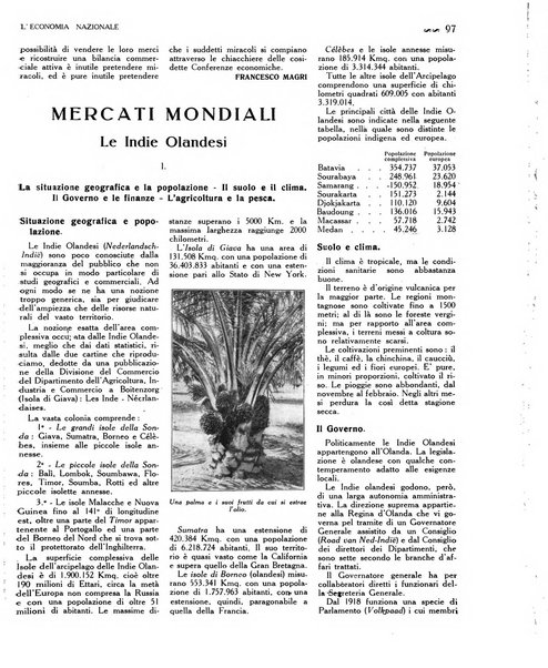 L'economia nazionale rassegna ebdomadaria di politica, commercio, industria, finanza, marina, e assicurazione