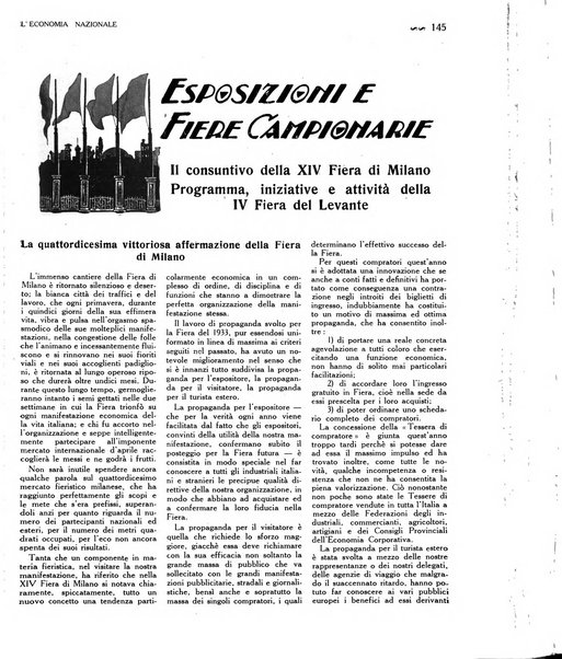 L'economia nazionale rassegna ebdomadaria di politica, commercio, industria, finanza, marina, e assicurazione