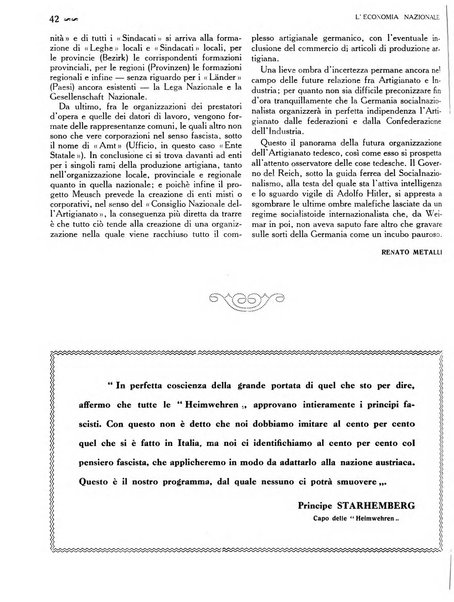 L'economia nazionale rassegna ebdomadaria di politica, commercio, industria, finanza, marina, e assicurazione