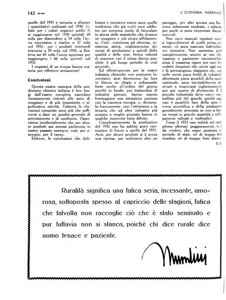 L'economia nazionale rassegna ebdomadaria di politica, commercio, industria, finanza, marina, e assicurazione