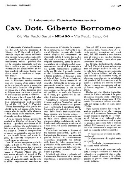 L'economia nazionale rassegna ebdomadaria di politica, commercio, industria, finanza, marina, e assicurazione