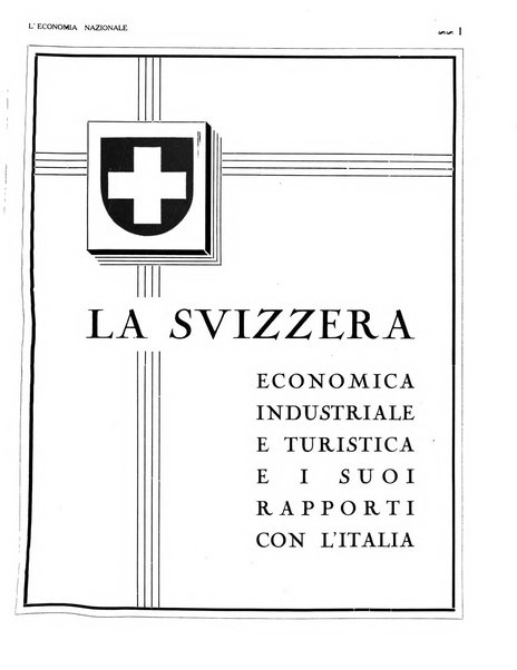 L'economia nazionale rassegna ebdomadaria di politica, commercio, industria, finanza, marina, e assicurazione