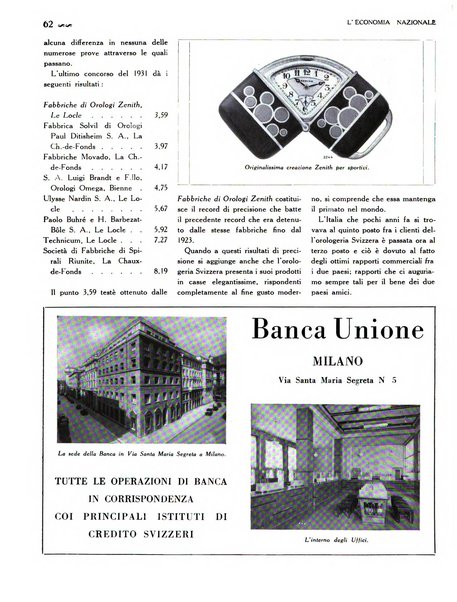 L'economia nazionale rassegna ebdomadaria di politica, commercio, industria, finanza, marina, e assicurazione