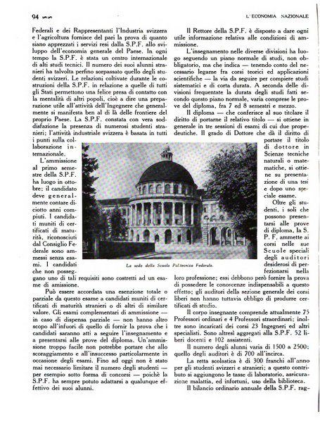 L'economia nazionale rassegna ebdomadaria di politica, commercio, industria, finanza, marina, e assicurazione