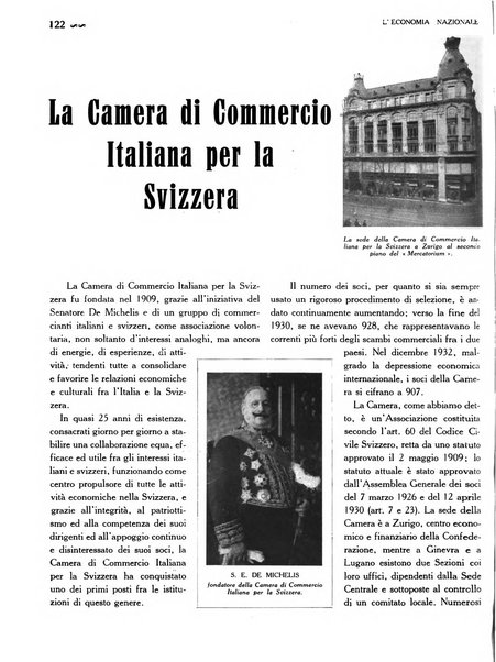 L'economia nazionale rassegna ebdomadaria di politica, commercio, industria, finanza, marina, e assicurazione