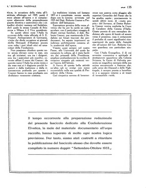 L'economia nazionale rassegna ebdomadaria di politica, commercio, industria, finanza, marina, e assicurazione