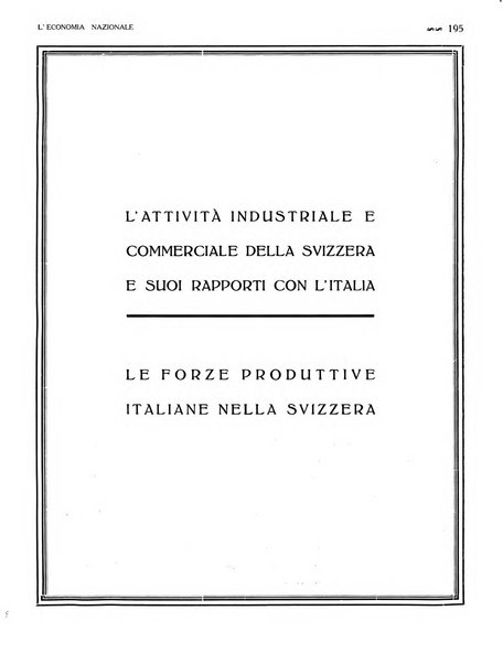 L'economia nazionale rassegna ebdomadaria di politica, commercio, industria, finanza, marina, e assicurazione