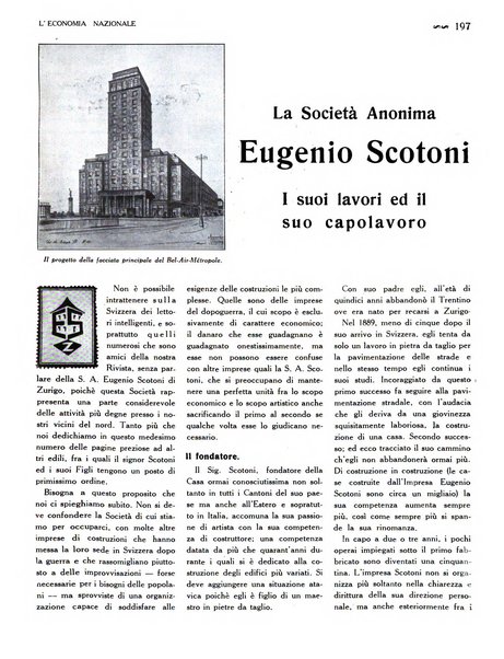 L'economia nazionale rassegna ebdomadaria di politica, commercio, industria, finanza, marina, e assicurazione