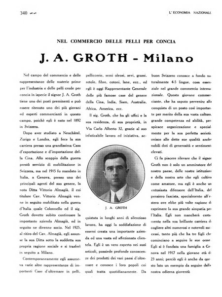 L'economia nazionale rassegna ebdomadaria di politica, commercio, industria, finanza, marina, e assicurazione