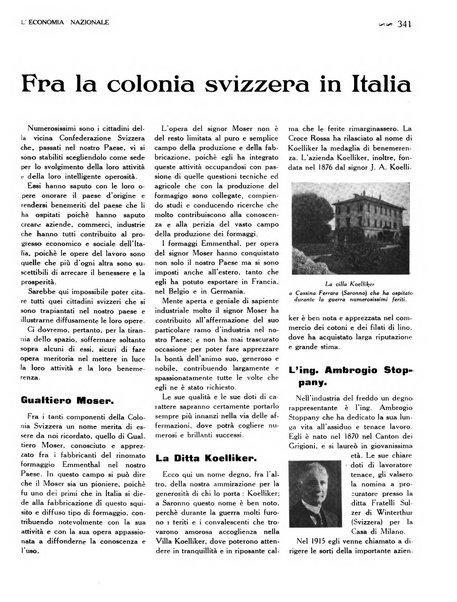 L'economia nazionale rassegna ebdomadaria di politica, commercio, industria, finanza, marina, e assicurazione