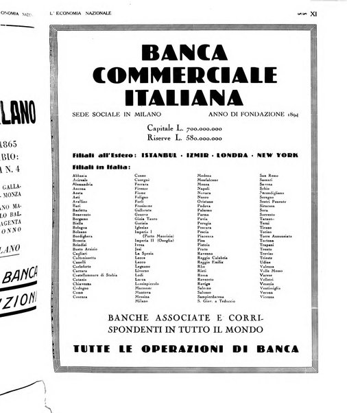 L'economia nazionale rassegna ebdomadaria di politica, commercio, industria, finanza, marina, e assicurazione