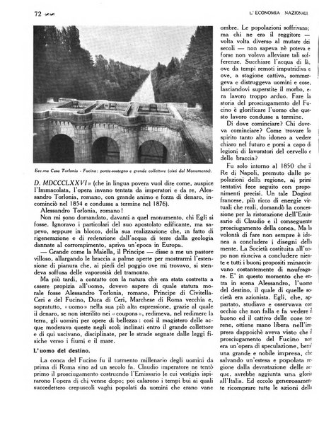 L'economia nazionale rassegna ebdomadaria di politica, commercio, industria, finanza, marina, e assicurazione