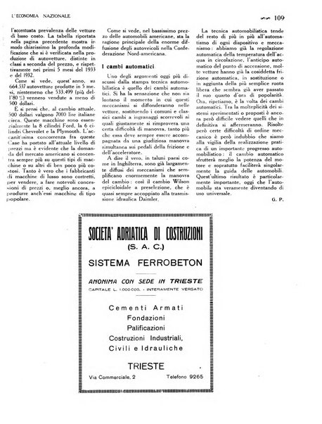 L'economia nazionale rassegna ebdomadaria di politica, commercio, industria, finanza, marina, e assicurazione