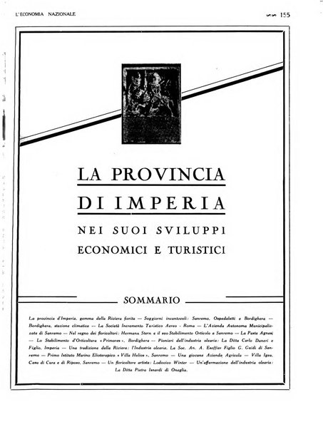 L'economia nazionale rassegna ebdomadaria di politica, commercio, industria, finanza, marina, e assicurazione