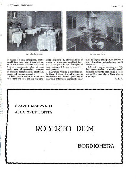 L'economia nazionale rassegna ebdomadaria di politica, commercio, industria, finanza, marina, e assicurazione