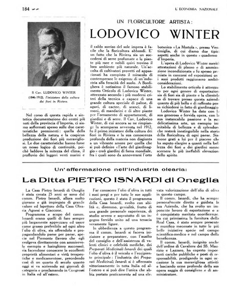 L'economia nazionale rassegna ebdomadaria di politica, commercio, industria, finanza, marina, e assicurazione