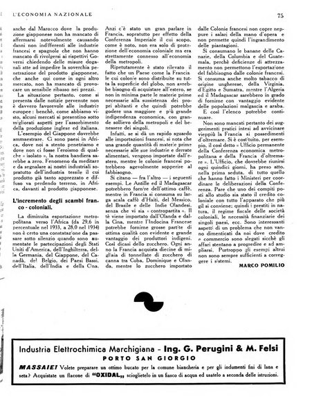 L'economia nazionale rassegna ebdomadaria di politica, commercio, industria, finanza, marina, e assicurazione