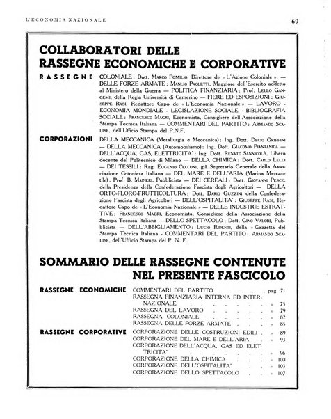 L'economia nazionale rassegna ebdomadaria di politica, commercio, industria, finanza, marina, e assicurazione