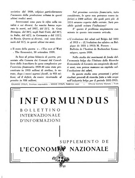 L'economia nazionale rassegna ebdomadaria di politica, commercio, industria, finanza, marina, e assicurazione