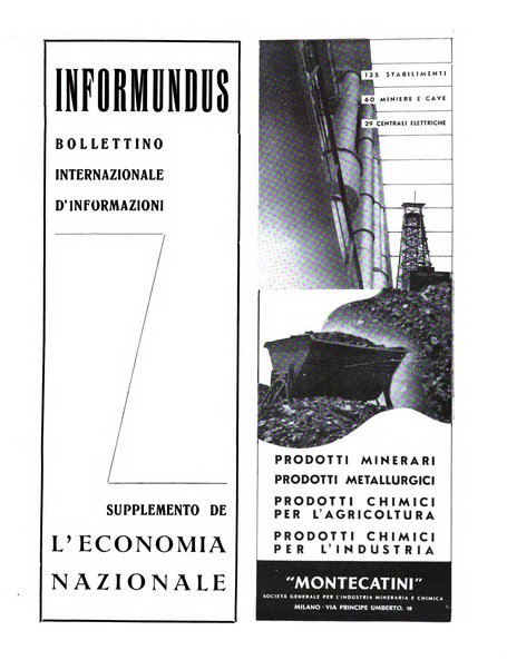 L'economia nazionale rassegna ebdomadaria di politica, commercio, industria, finanza, marina, e assicurazione