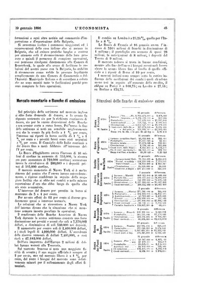 L'economista gazzetta settimanale di scienza economica, finanza, commercio, banchi, ferrovie e degli interessi privati