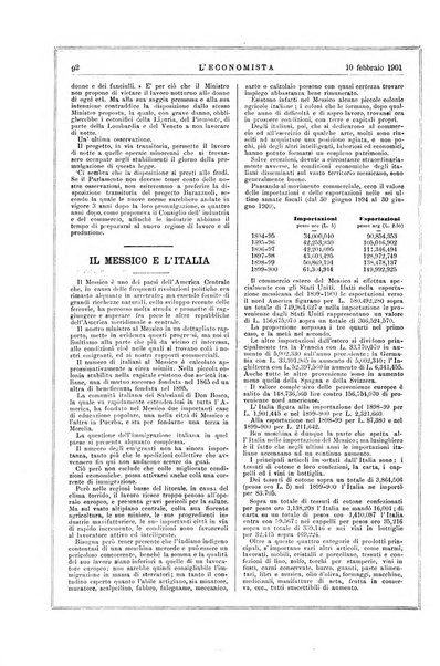L'economista gazzetta settimanale di scienza economica, finanza, commercio, banchi, ferrovie e degli interessi privati