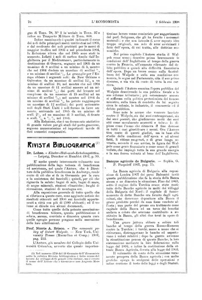 L'economista gazzetta settimanale di scienza economica, finanza, commercio, banchi, ferrovie e degli interessi privati