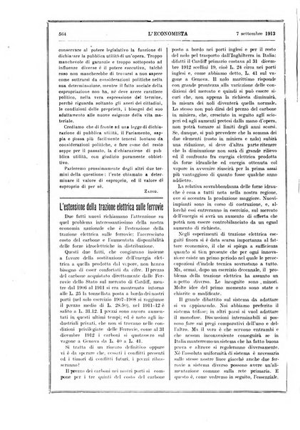 L'economista gazzetta settimanale di scienza economica, finanza, commercio, banchi, ferrovie e degli interessi privati