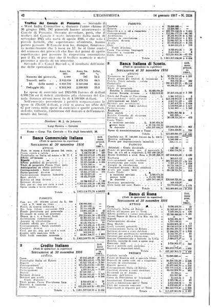 L'economista gazzetta settimanale di scienza economica, finanza, commercio, banchi, ferrovie e degli interessi privati