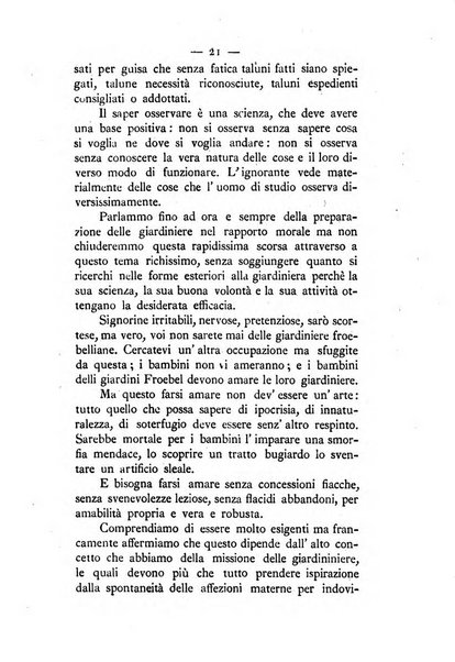 L'educazione moderna periodico mensile indirizzato alla diffusione delle teorie di Federico Frobel ...