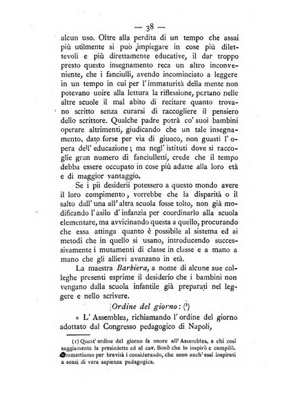 L'educazione moderna periodico mensile indirizzato alla diffusione delle teorie di Federico Frobel ...