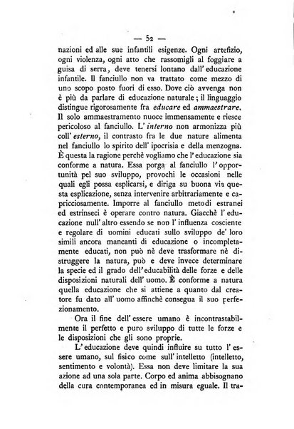 L'educazione moderna periodico mensile indirizzato alla diffusione delle teorie di Federico Frobel ...