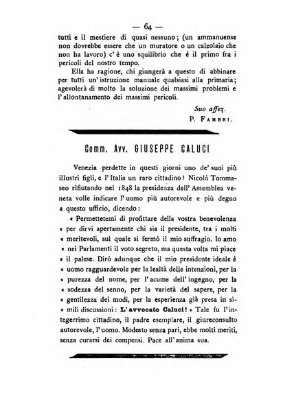 L'educazione moderna periodico mensile indirizzato alla diffusione delle teorie di Federico Frobel ...