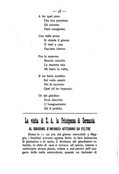 L'educazione moderna periodico mensile indirizzato alla diffusione delle teorie di Federico Frobel ...