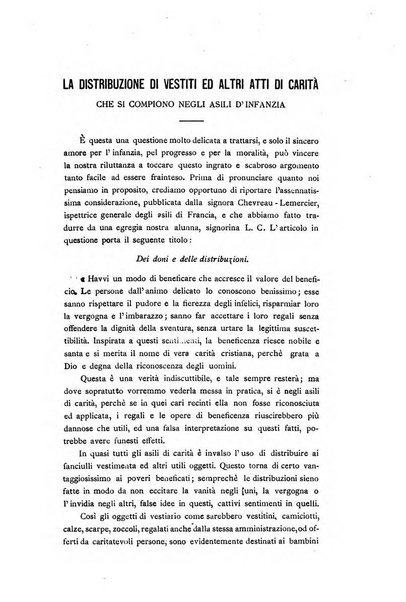 L'educazione moderna periodico mensile indirizzato alla diffusione delle teorie di Federico Frobel ...