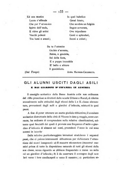 L'educazione moderna periodico mensile indirizzato alla diffusione delle teorie di Federico Frobel ...