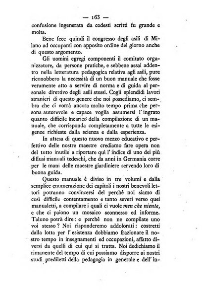 L'educazione moderna periodico mensile indirizzato alla diffusione delle teorie di Federico Frobel ...